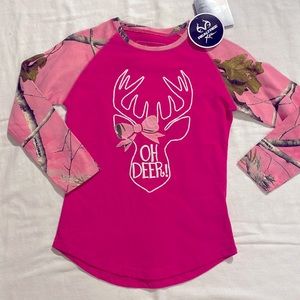 Buck Wear hunting top size large youth